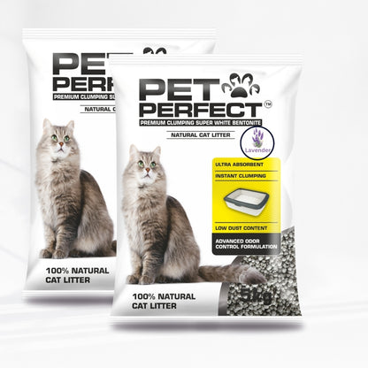 Pet Perfect Lavender Round Cat Litter 5Kg